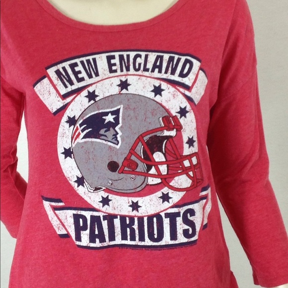 NFL Team Apparel New England Patriots 3/4 Sleeves - Picture 2 of 8